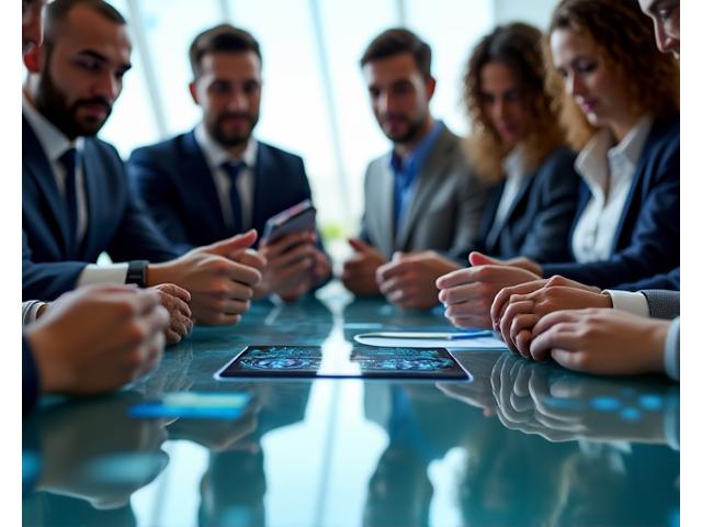 Businessman reviewing financial data, symbolizing banking sector solution