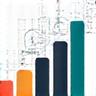 Icon representing data analytics and optimization